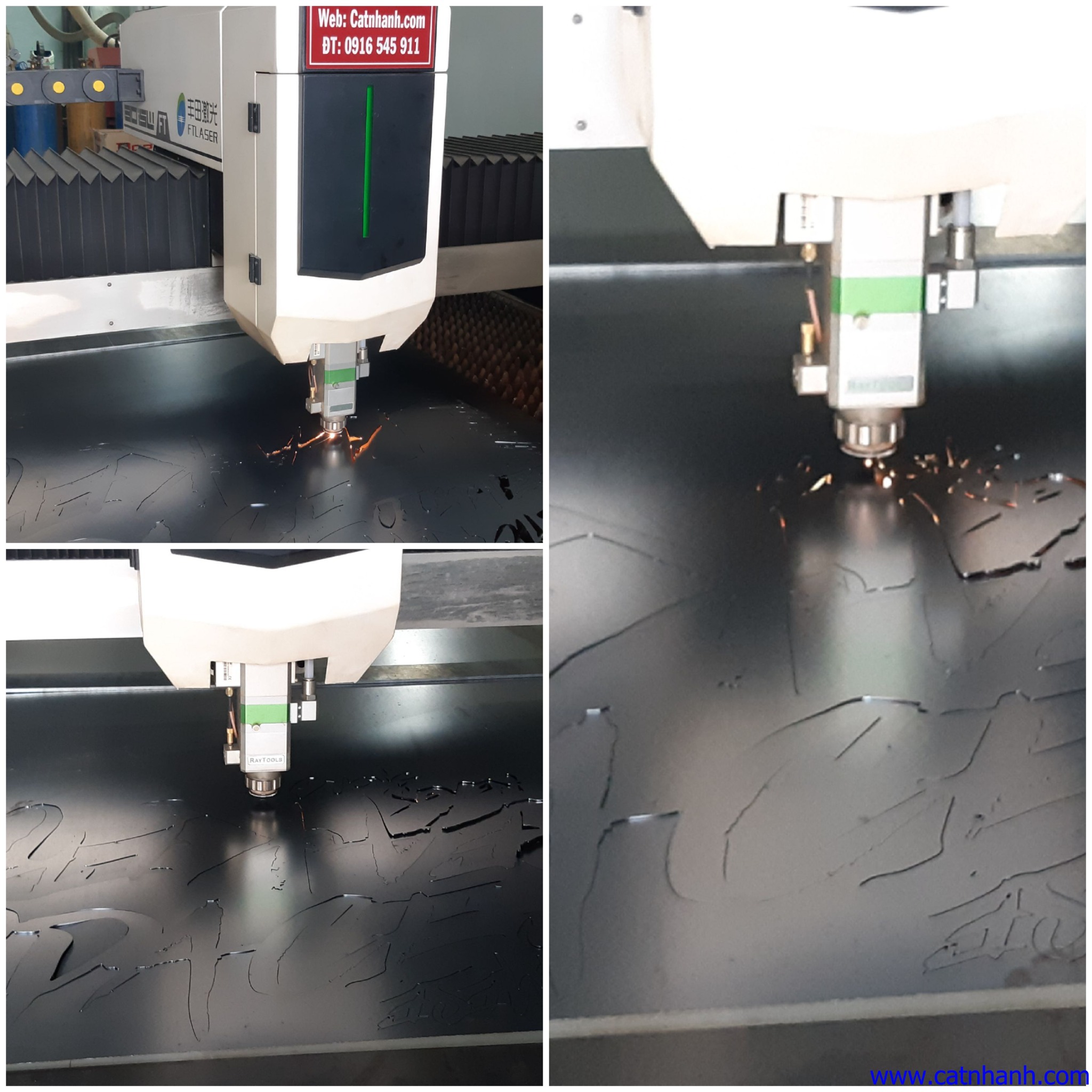 Cắt laser fiber inox sắt